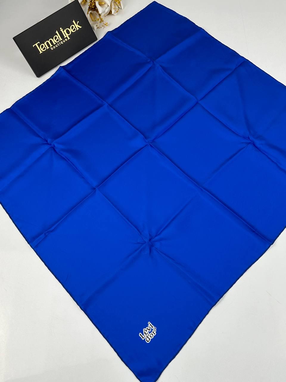 Levidor - Düz Renk Twill İpek Eşarp 01617