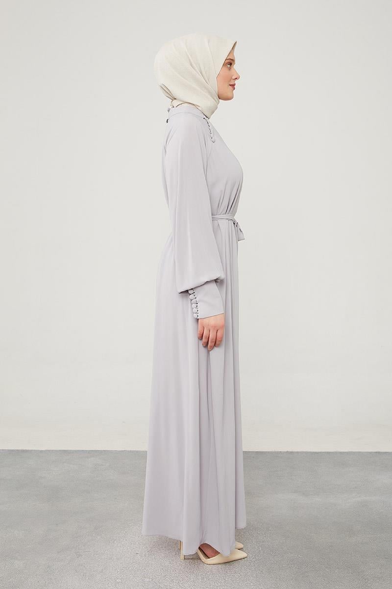 Levidor - Kloş Reglan Kol Medine İpeği Elbise 330104