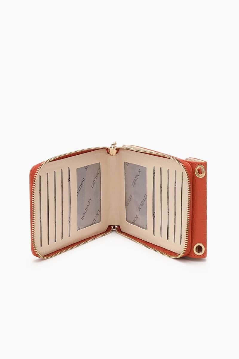Levidor - Monogram Baskılı Cüzdan Çanta LVSS2291007