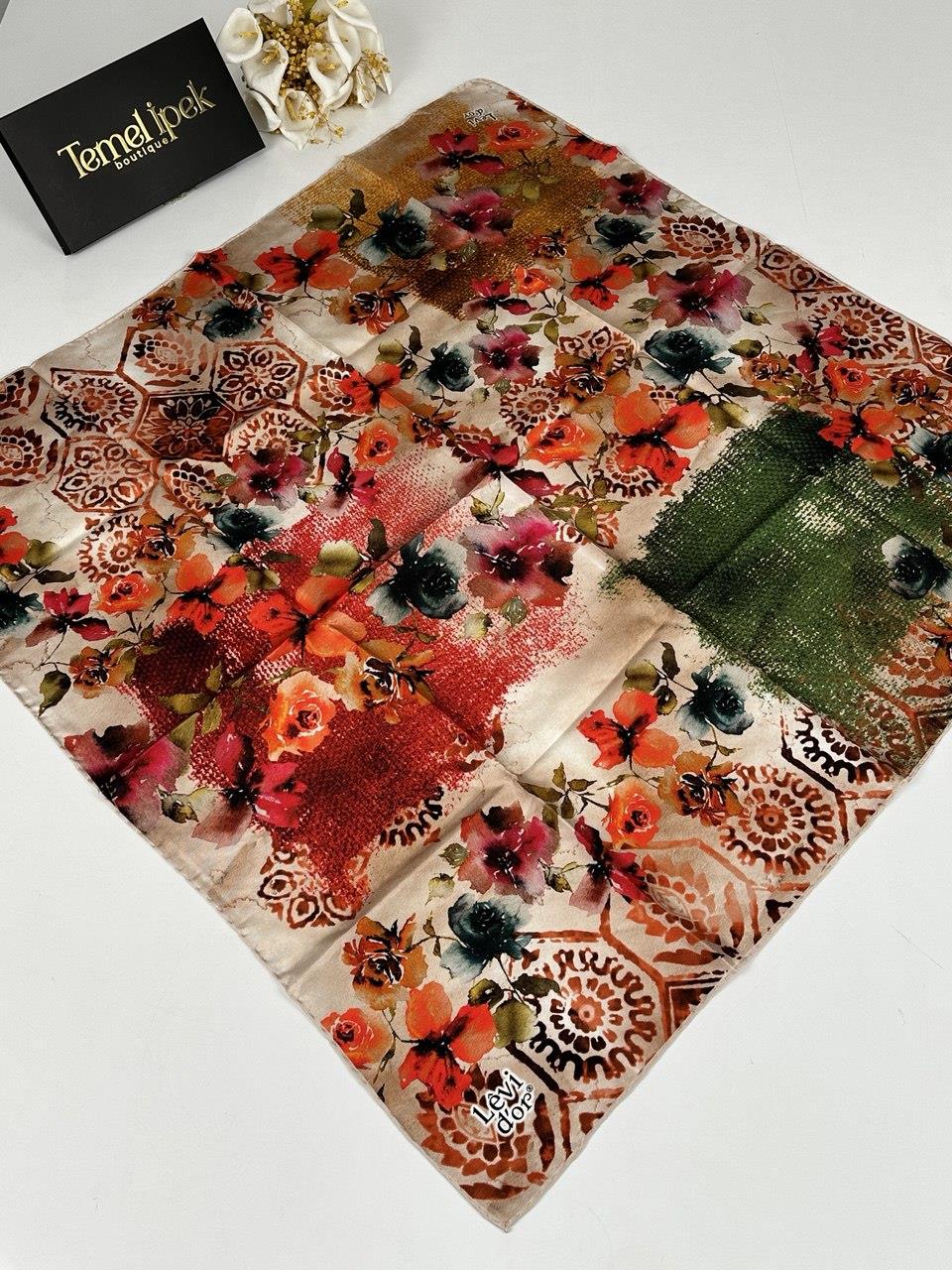 Levidor - Twill İpek Eşarp 01509