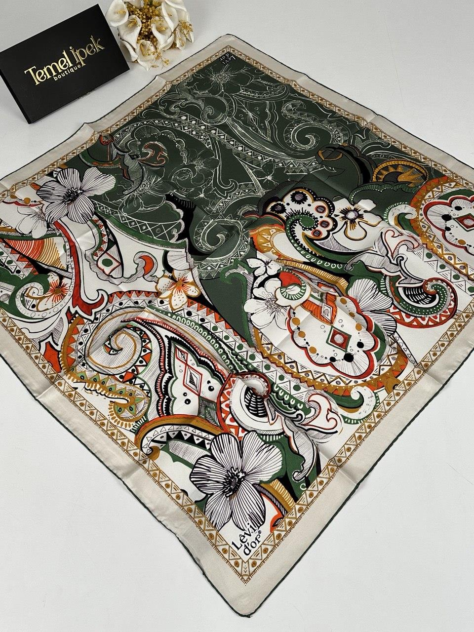 Levidor - Twill İpek Eşarp 01510