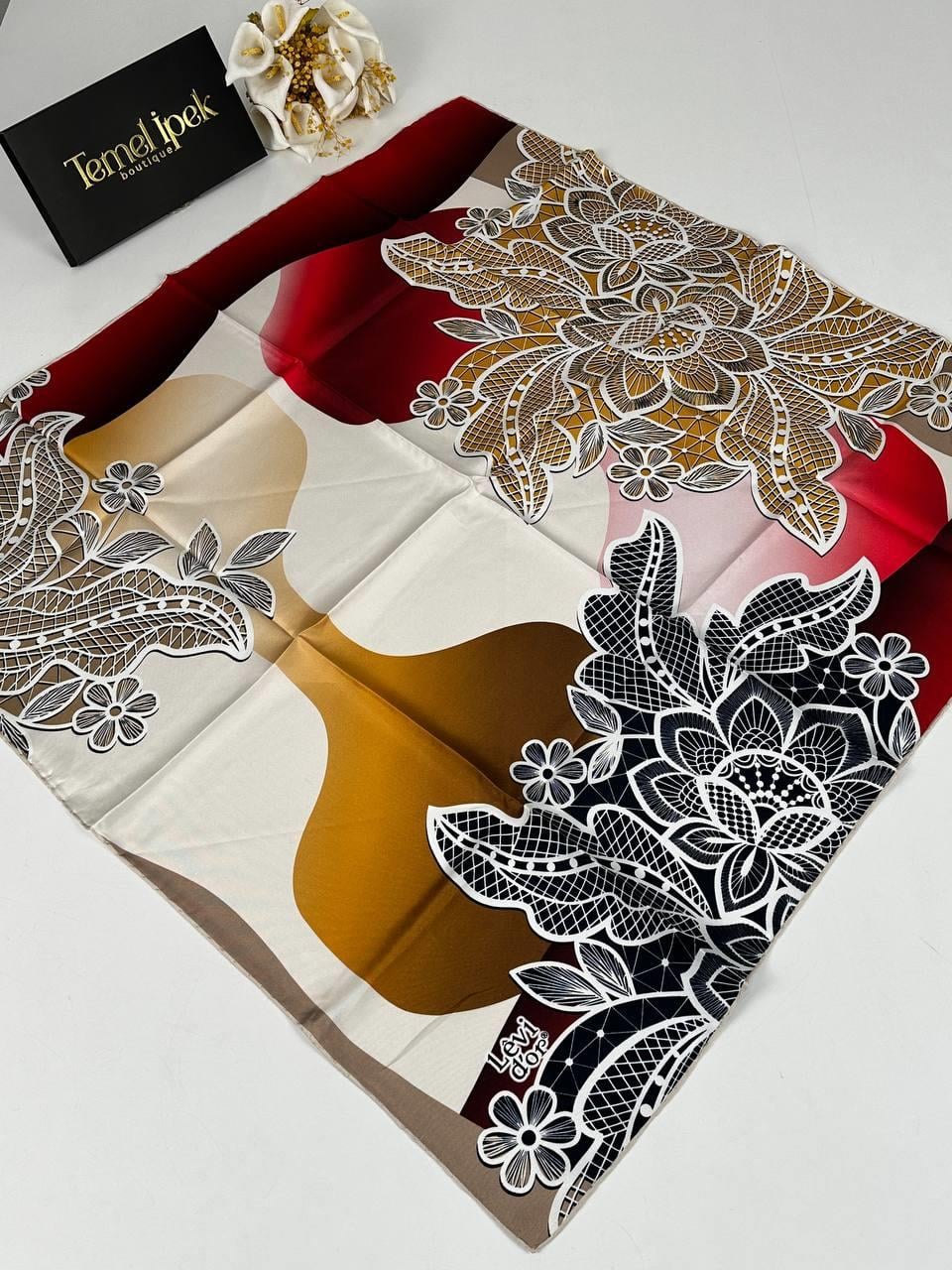 Levidor - Twill İpek Eşarp 01518