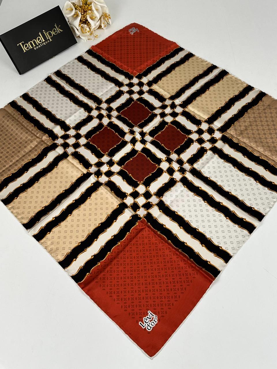 Levidor - Twill İpek Eşarp 01534