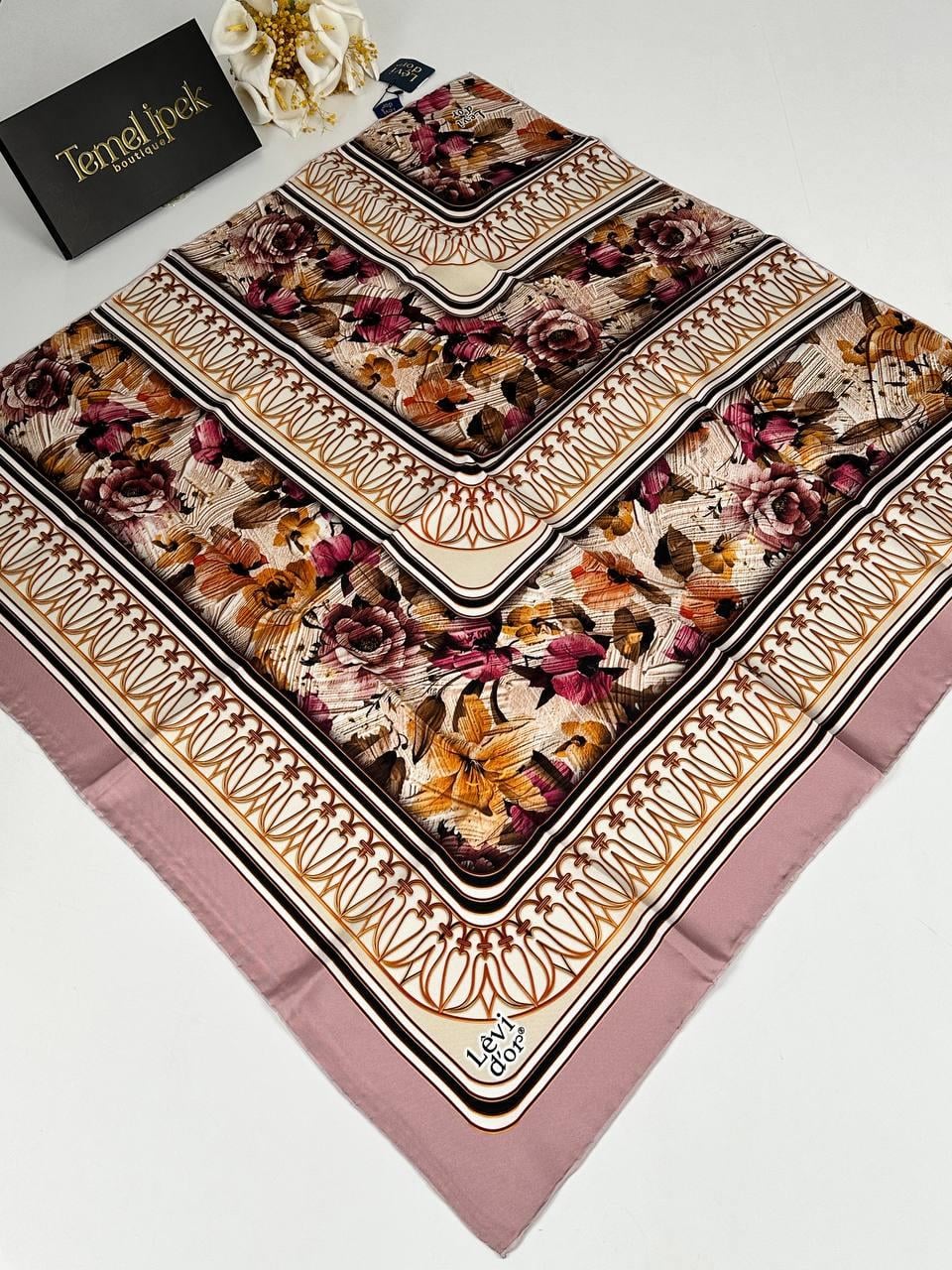 Levidor - Twill İpek Eşarp 01562
