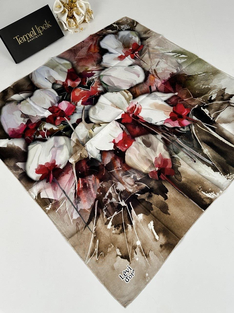 Levidor - Twill İpek Eşarp 01576