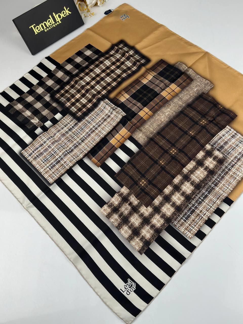 Levidor - Twill İpek Eşarp 01610