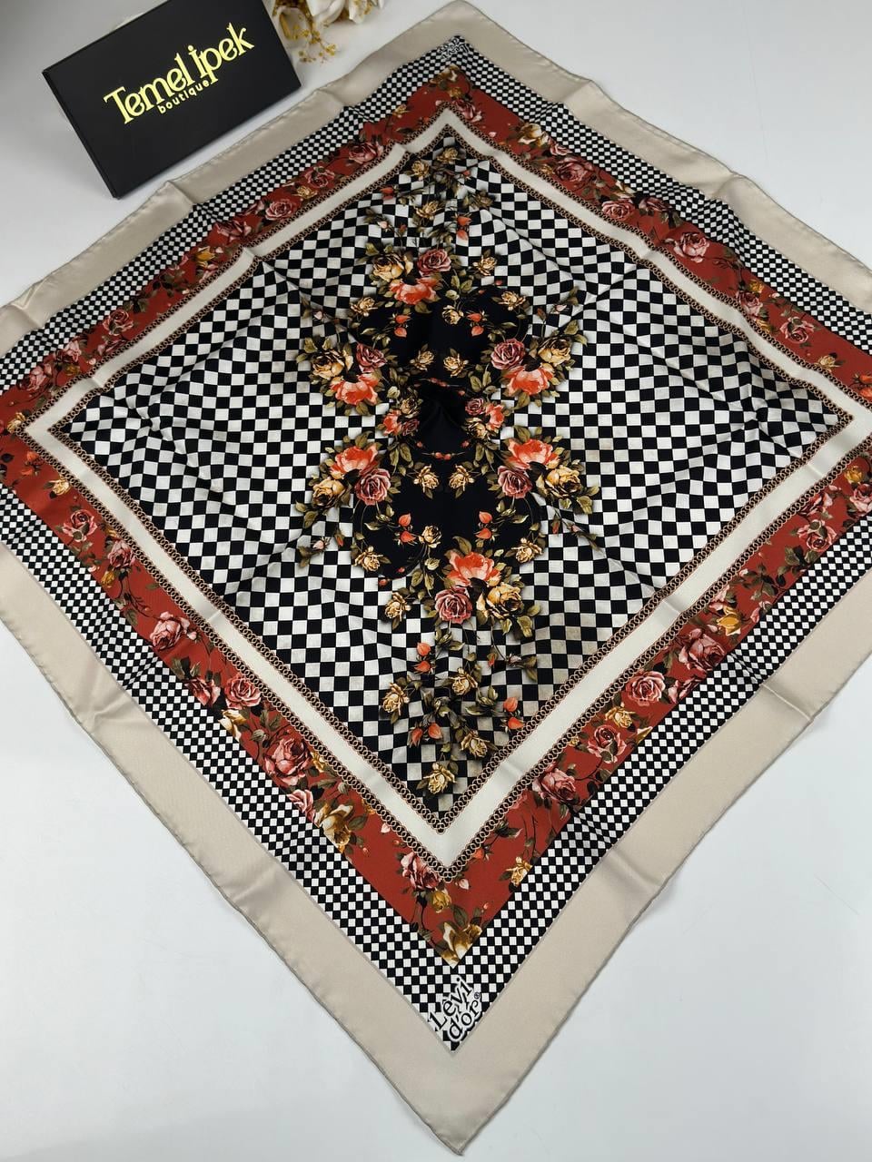 Levidor - Twill İpek Eşarp 01614