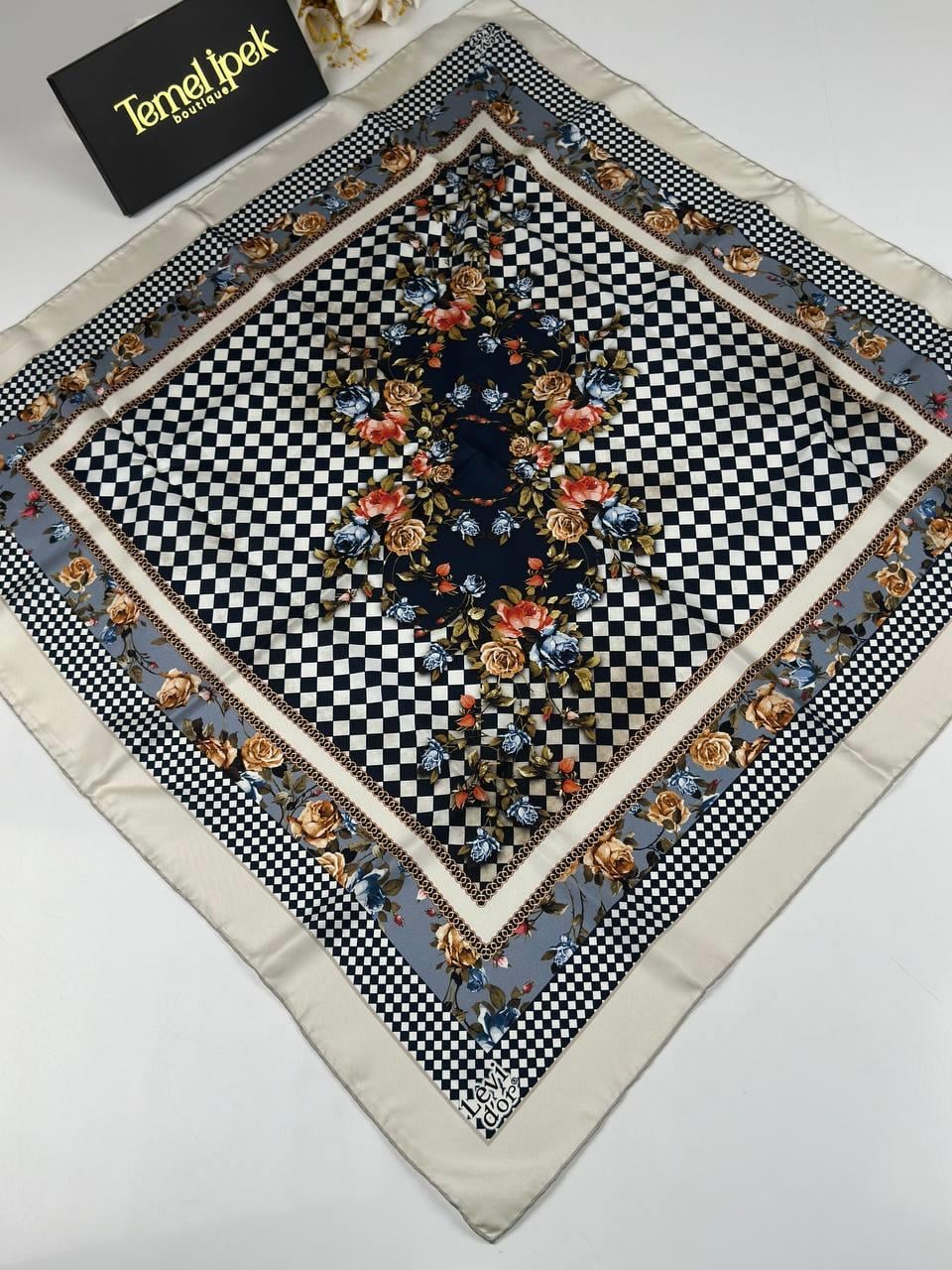 Levidor - Twill İpek Eşarp 01614