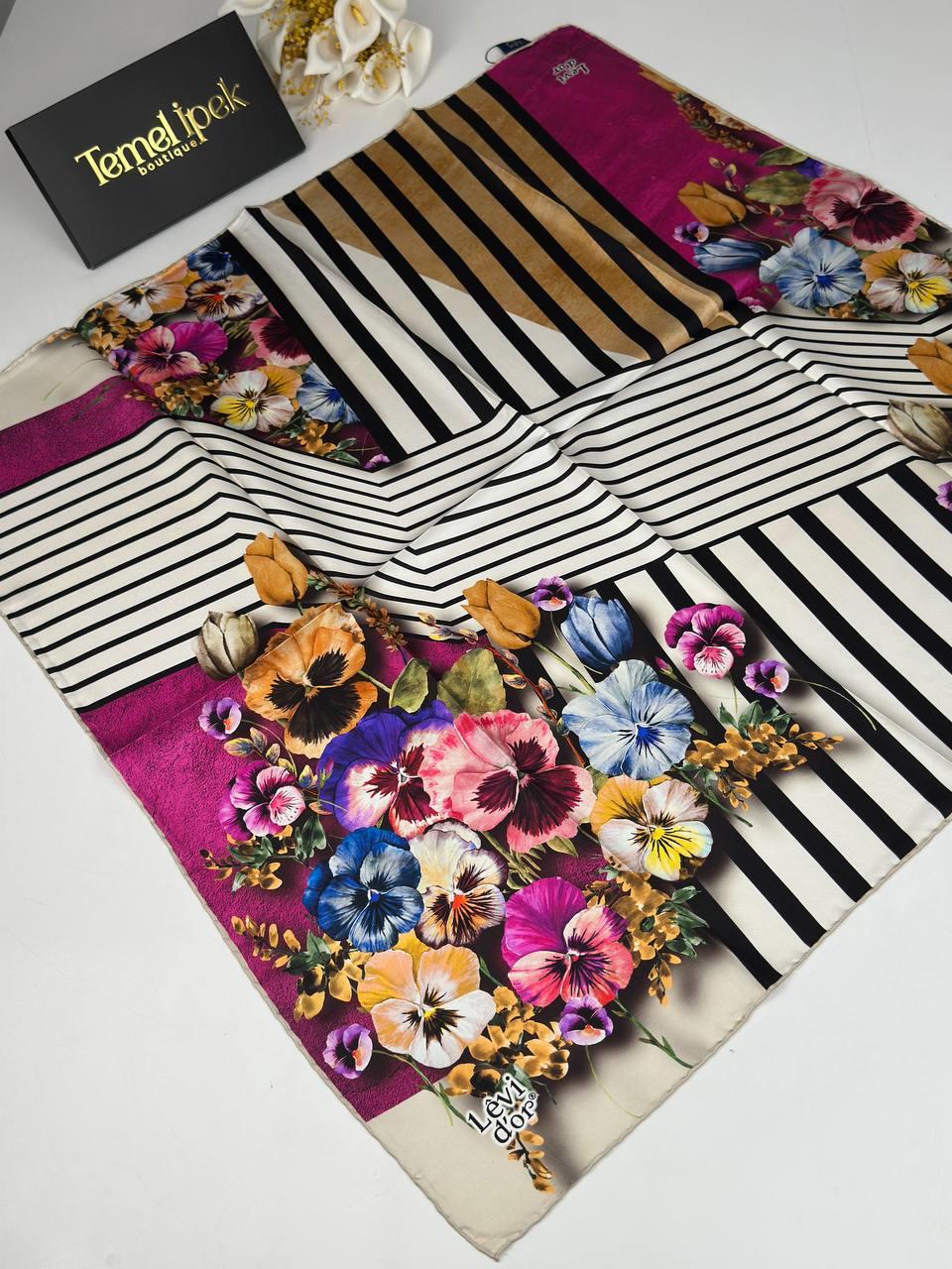 Levidor - Twill İpek Eşarp 02932