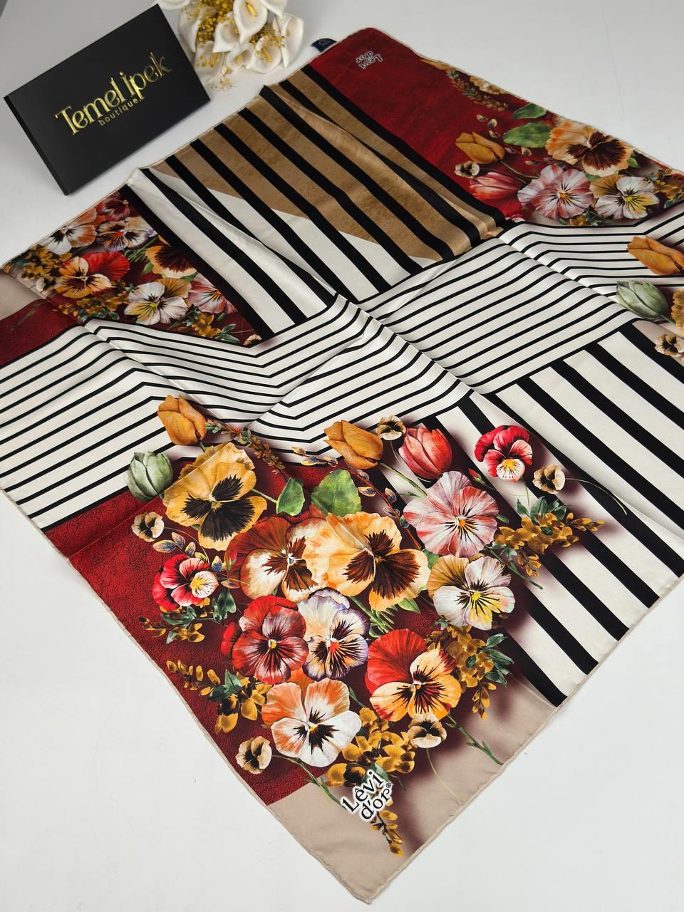 Levidor - Twill İpek Eşarp 02932
