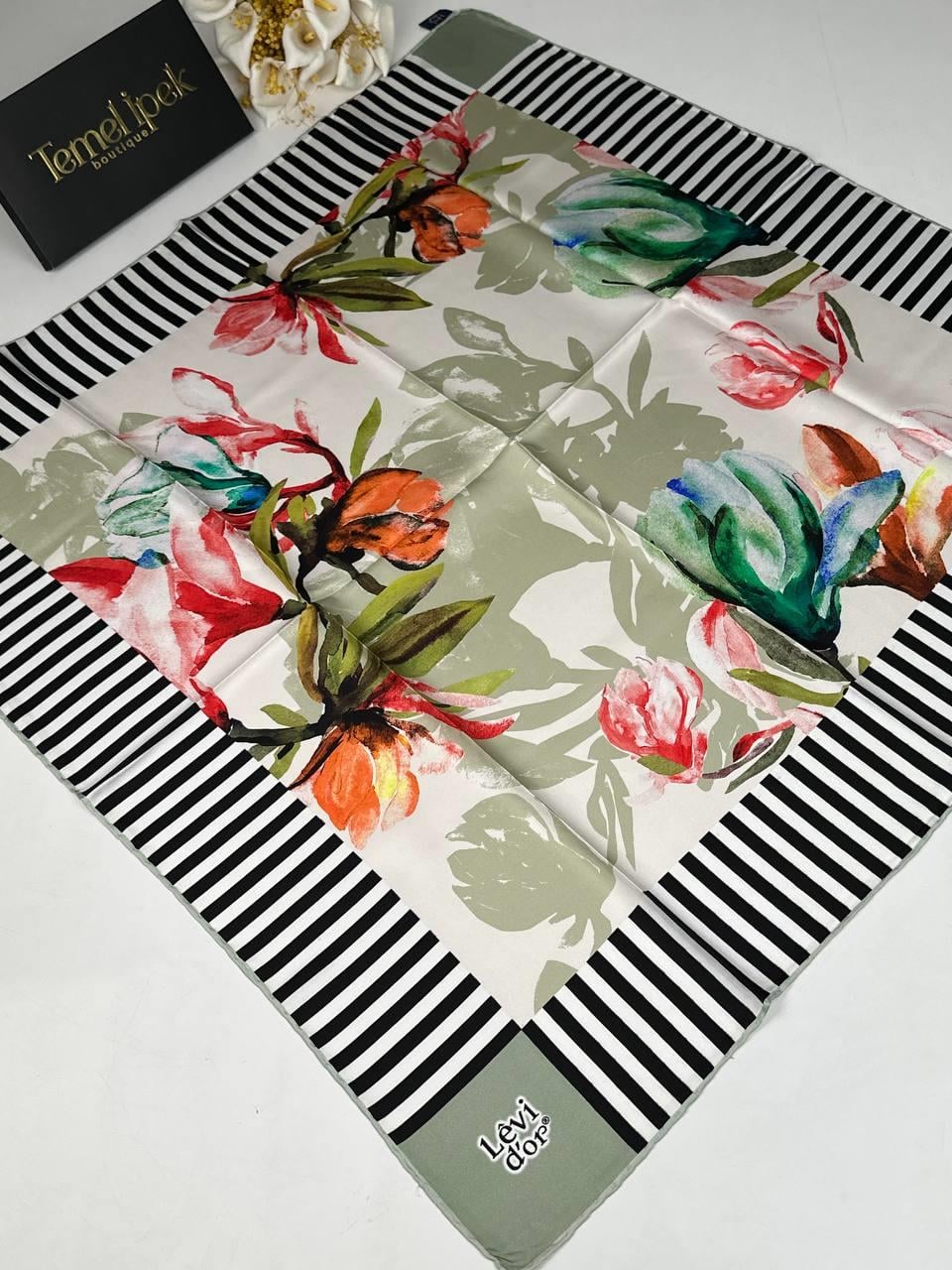 Levidor - Twill İpek Eşarp 02934