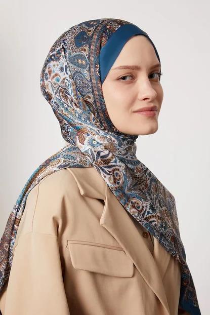 Luven Sara - Hint İpeği Şal 11909