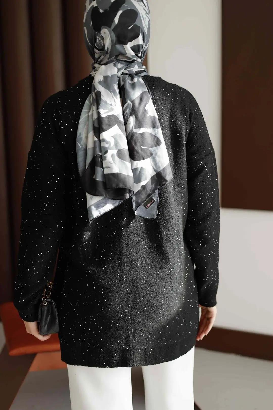 Simli ve Pullu Tunik 7765
