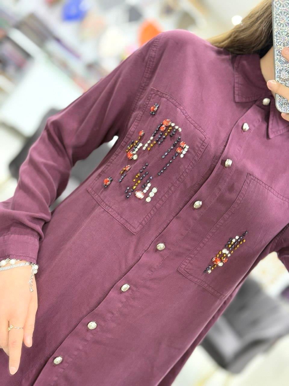 Taşlı Tensel Tunik 7118