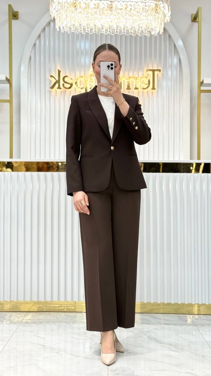 Tek Düğmeli Blazer Ceket Y25CE414