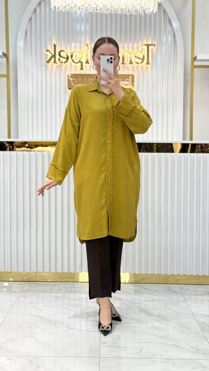 Uzun Tensel Tunik 7446