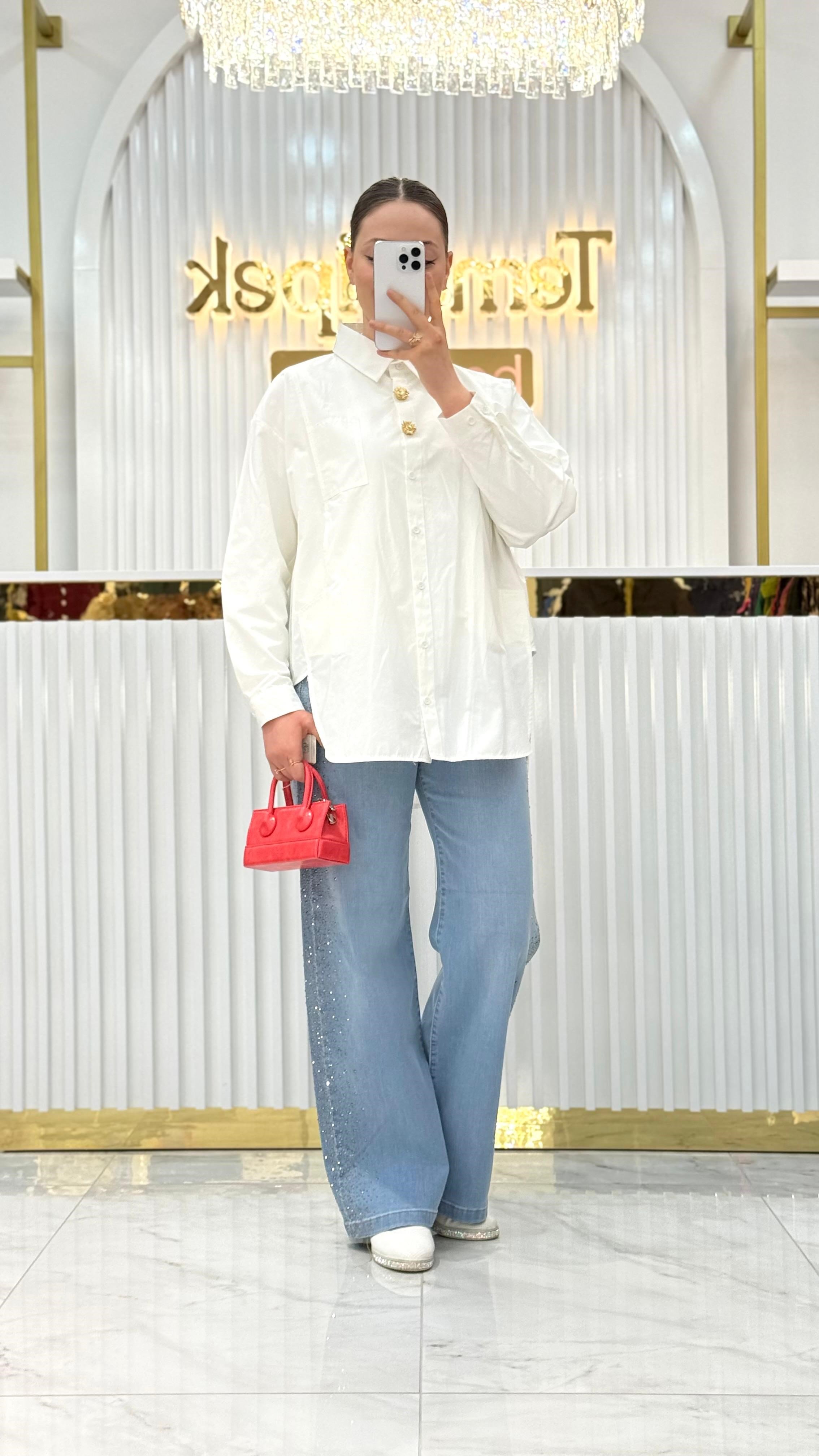 Zamansız Stil Oversize Gömlek