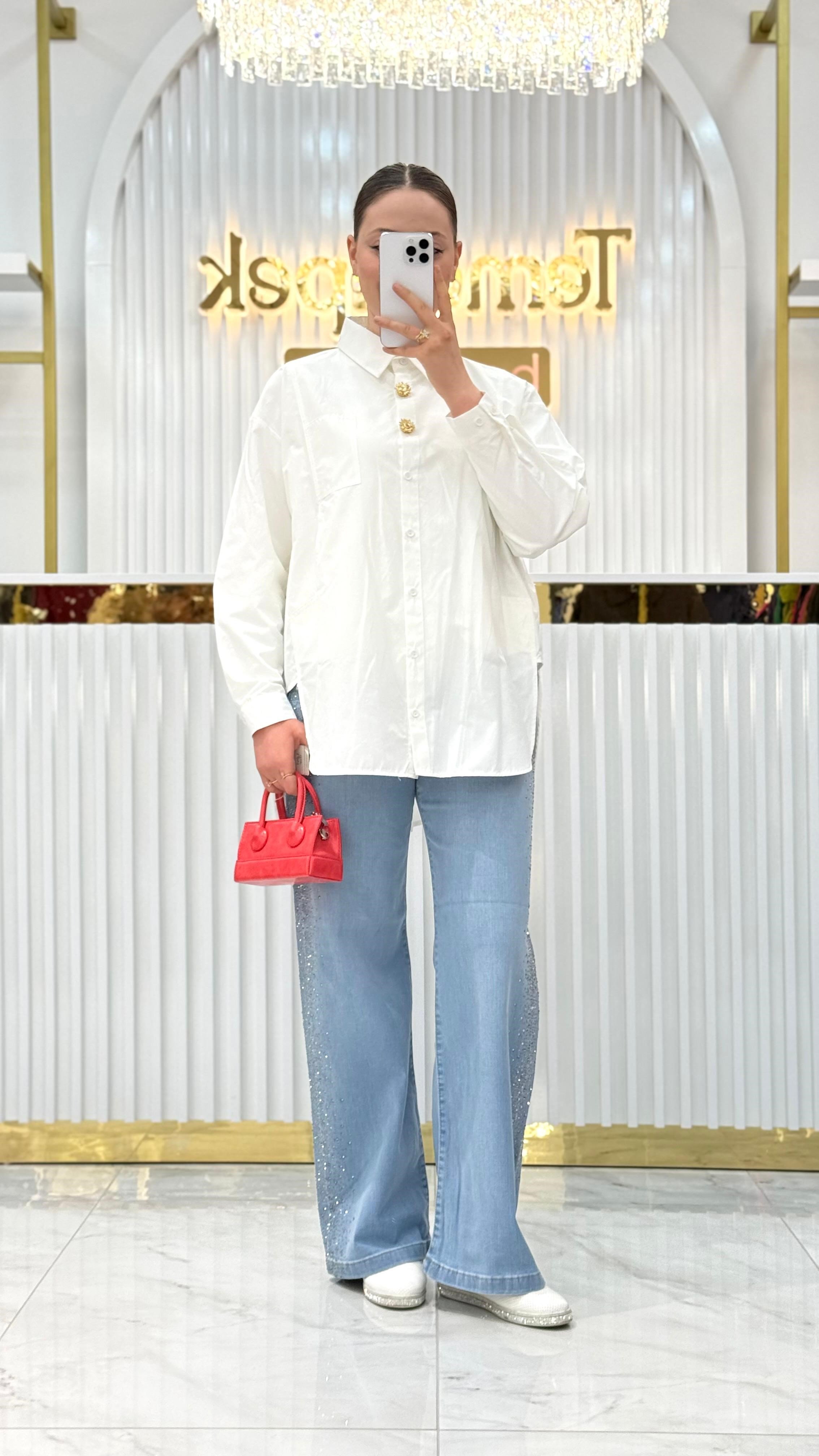 Zamansız Stil Oversize Gömlek