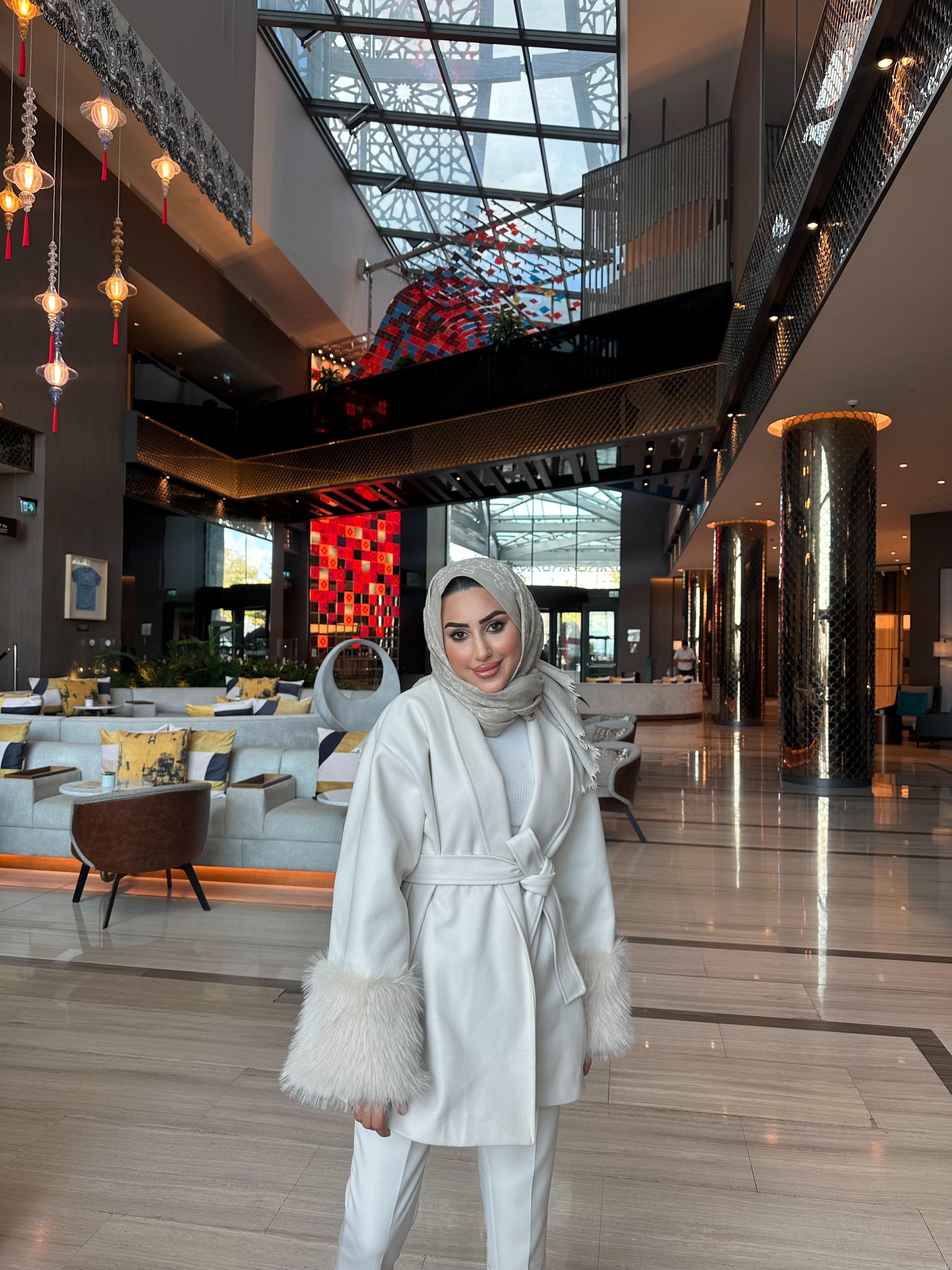 Angora Kaşe Kaban Bej