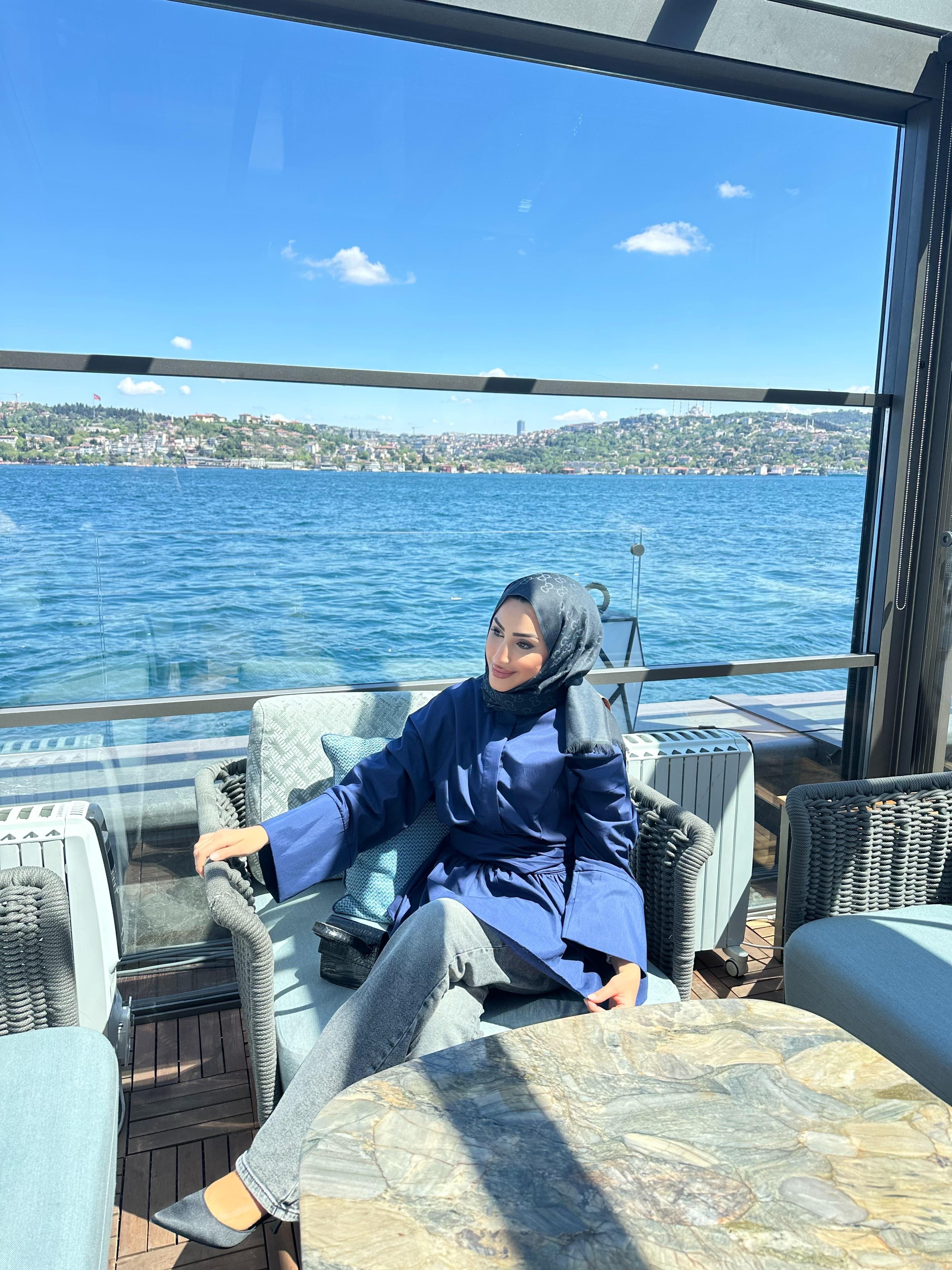 Aria Bağlamalı Gömlek Lacivert