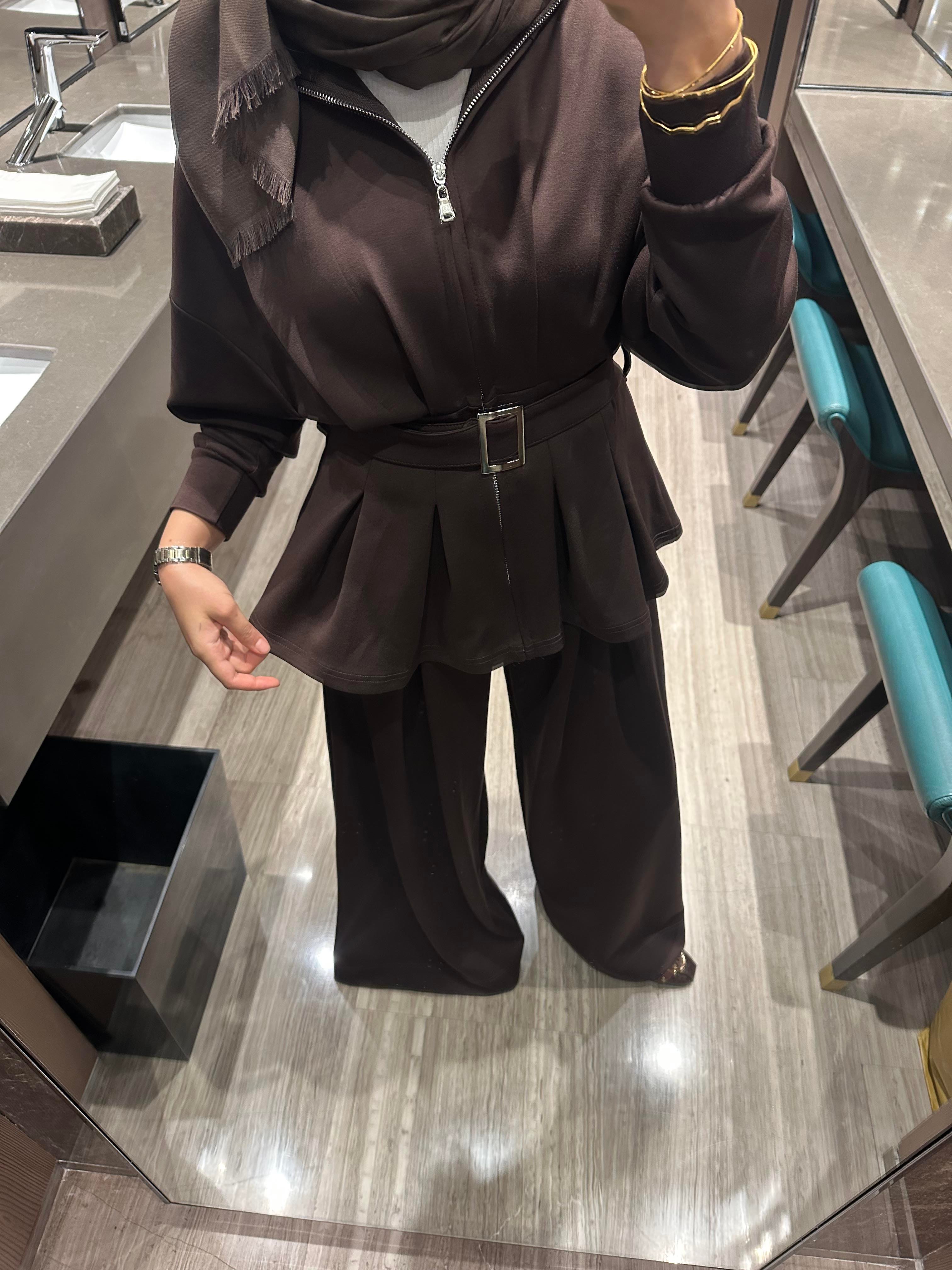 Kemerli Oys Takım Kahve