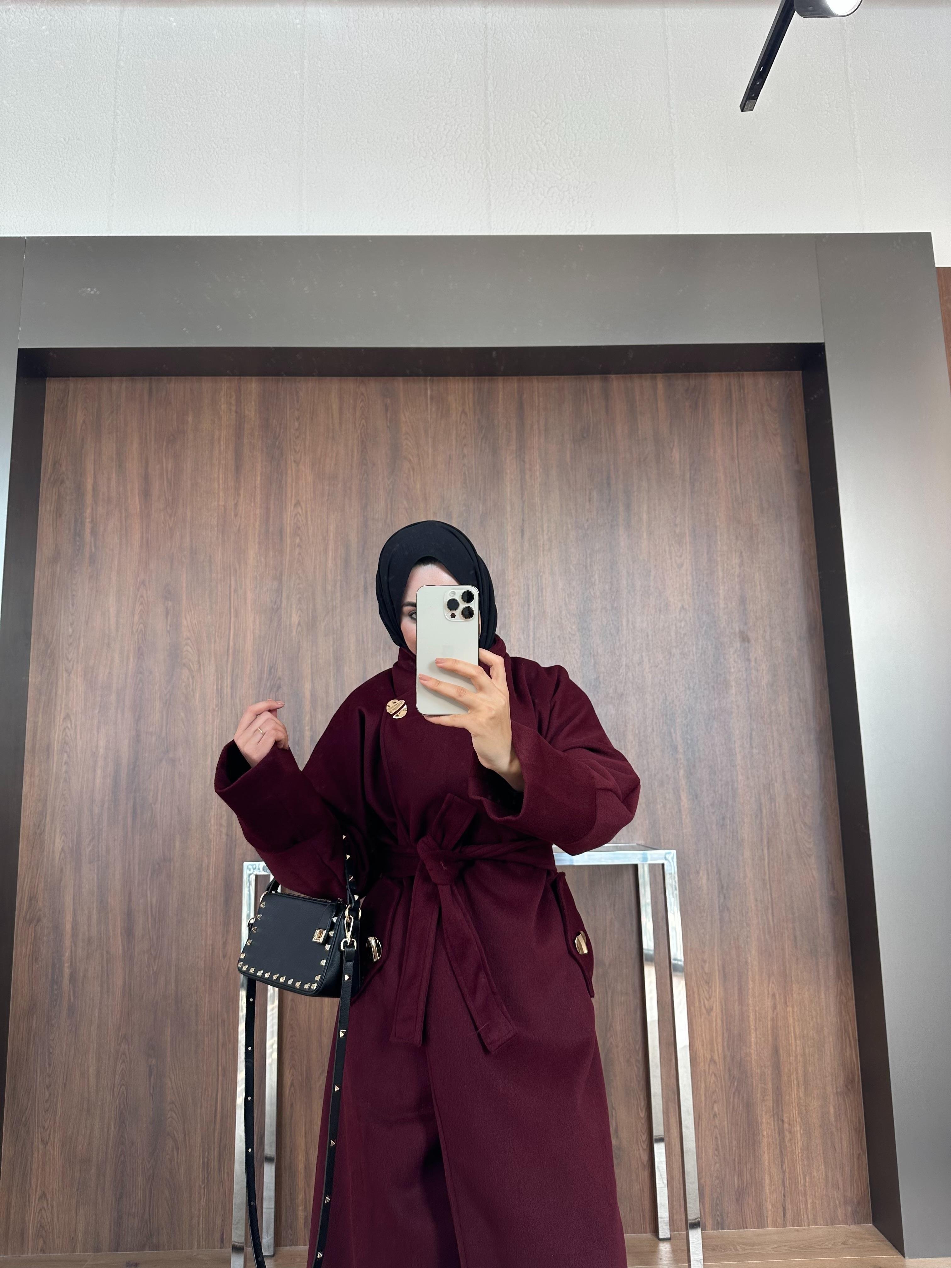 KRUVAZE MODEL KABAN BORDO