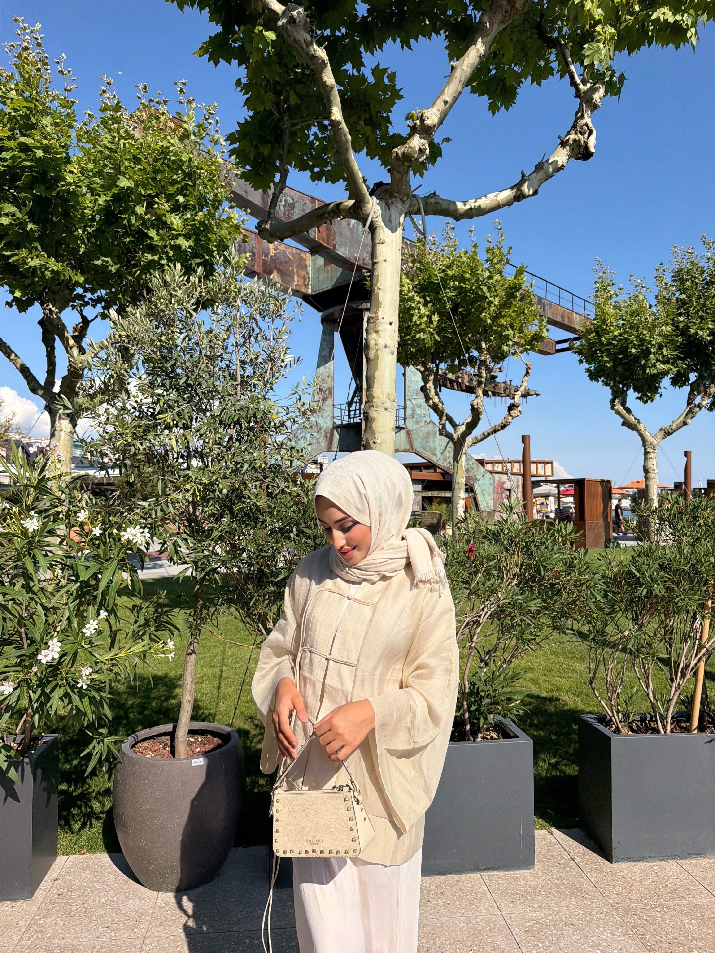 RİSA KİMONO CEKET- BEJ