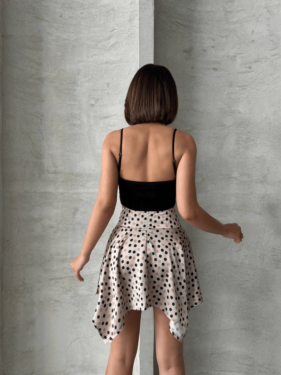 Puantiyeli etek s25900