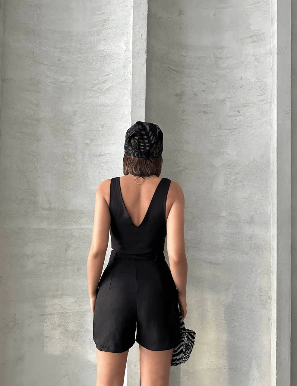 Şortlu keten takım s255014