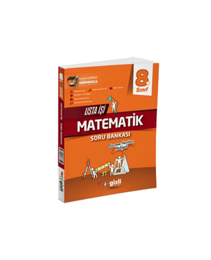 8. SINIF MATEMATİK USTA İŞİ SORU BANKASI (KAVRAM HARİTASI HEDİYELİ)