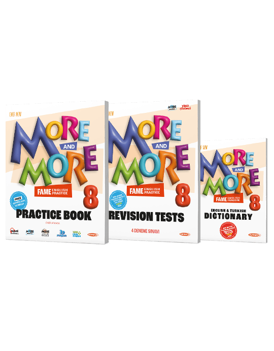 8 MORE&MORE PRACTICE BOOK & DICTIONARY & REVISION TESTS (3 LÜ SET)
