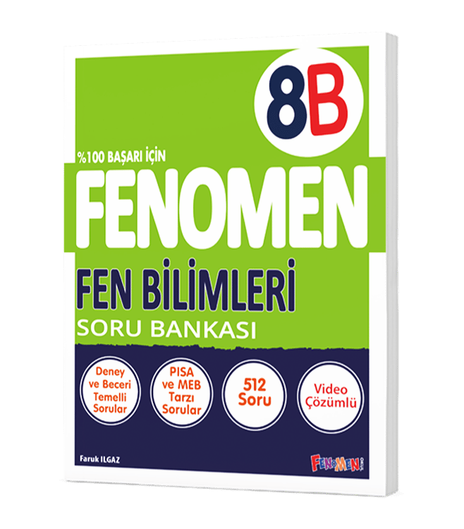 FENOMEN OKUL 8. SINIF (B) SERİSİ SORU BANKASI SETİ