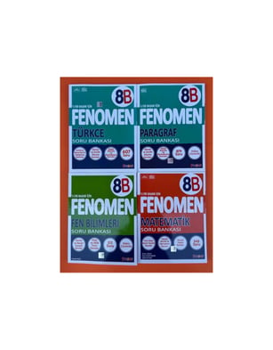FENOMEN OKUL 8. SINIF (B) SERİSİ SORU BANKASI SETİ