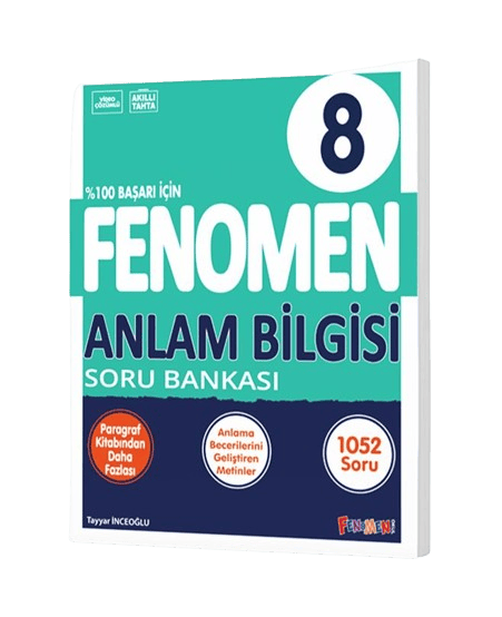 Kurmay Yayınları FENOMEN OKUL 8. SINIF TÜRKÇE SORU BANKASI SETİ