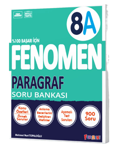 Kurmay Yayınları FENOMEN OKUL 8. SINIF (A) SERİSİ SORU BANKASI SETİ