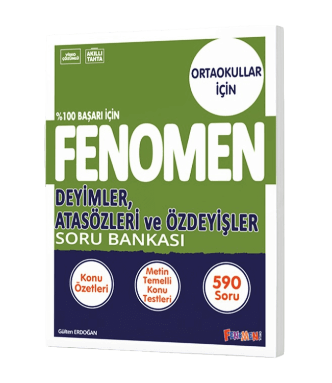 Kurmay Yayınları FENOMEN OKUL 8. SINIF TÜRKÇE SORU BANKASI SETİ