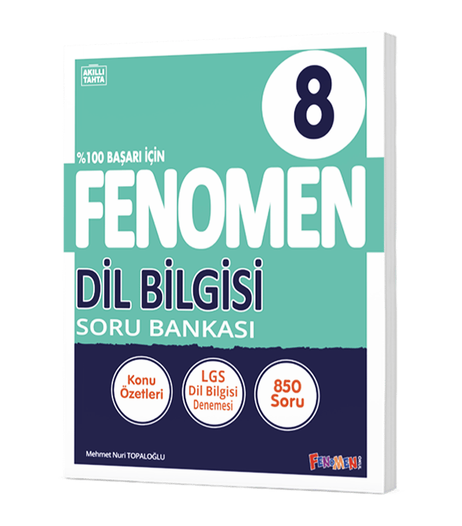 Kurmay Yayınları FENOMEN OKUL 8. SINIF TÜRKÇE SORU BANKASI SETİ