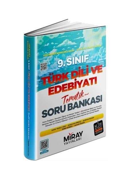 MİRAY YAYINLARI 9. SINIF TÜRK DİLİ VE EDEBİYATI TEMATİK KONU ÖZETLİ SORU BANKASI
