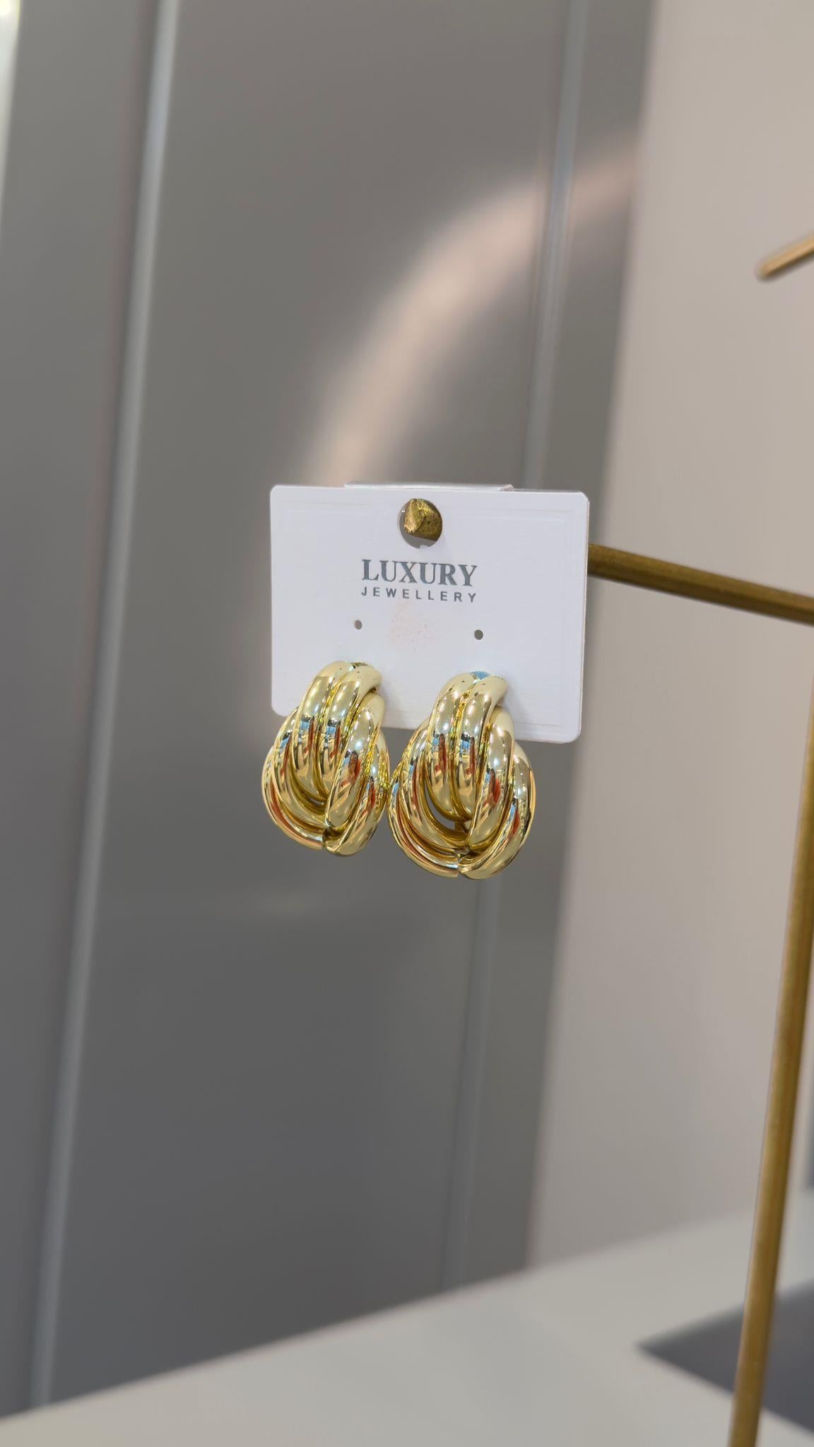 Marka Model Gold Küpe