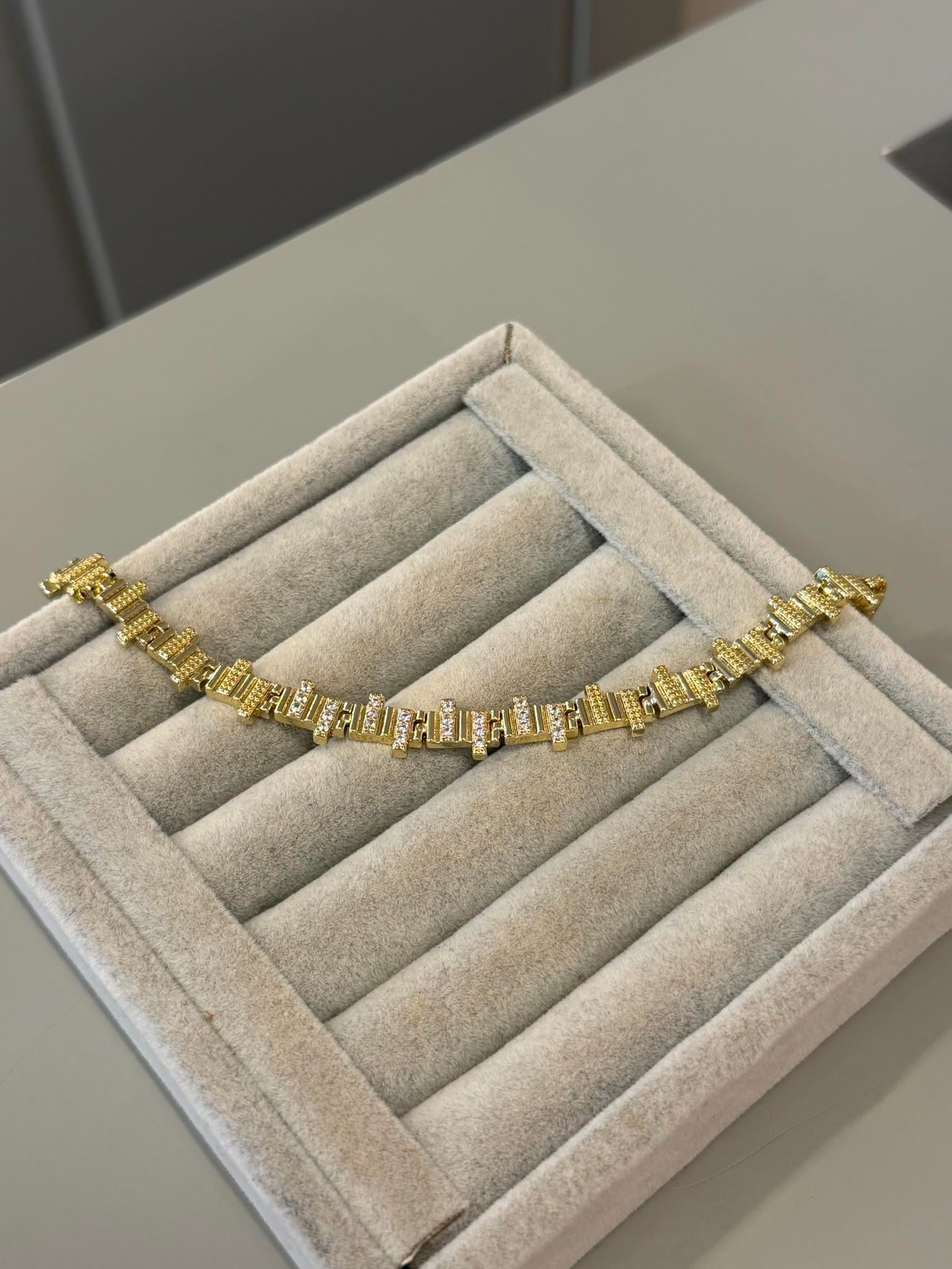 Özel Seri 14K Ritim Model Bileklik
