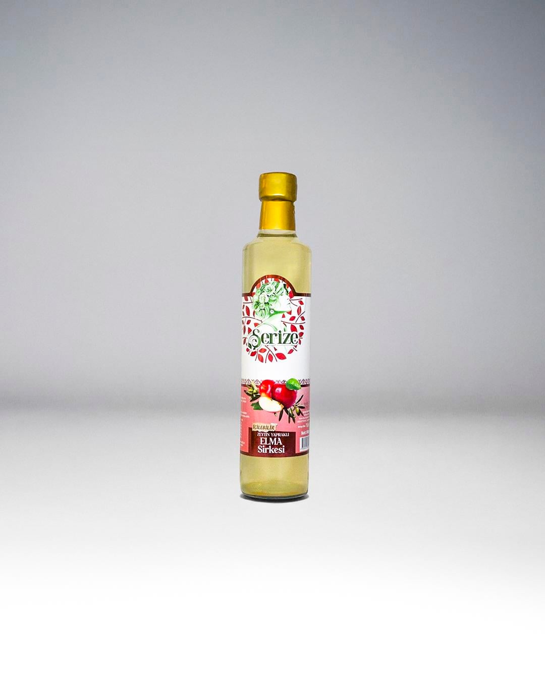 Zeytin Yapraklı Elma Sirkesi