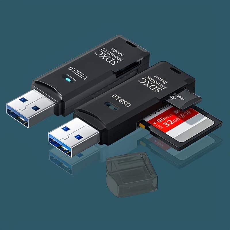 2in1 Usb 3.0 Micro Sd Hafiza Karti - Tf Kart Okuyucu Hub Adaptör Veri Aktarici