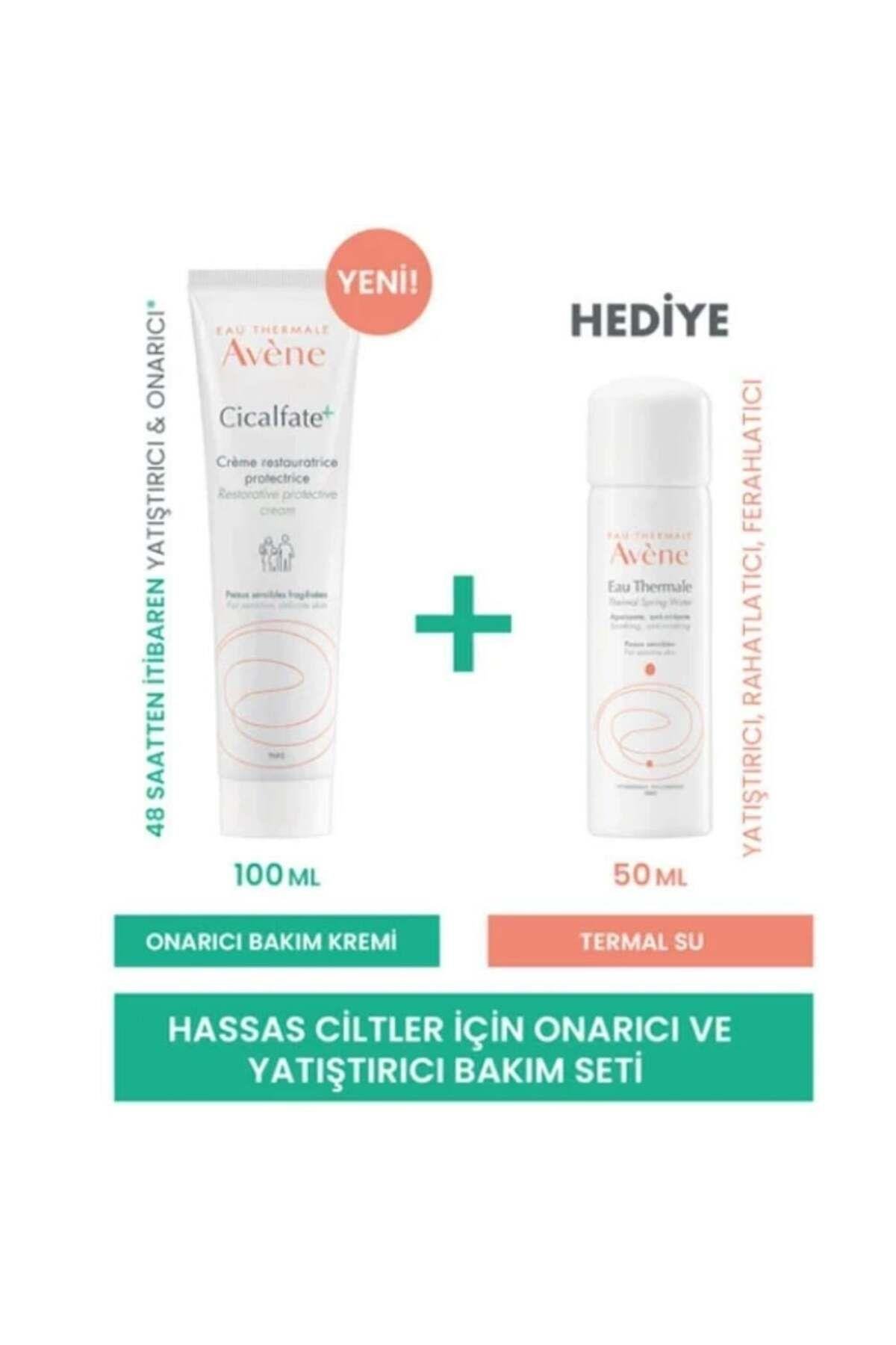 Avene Cicalfate Protective Bakım Kremi 100ml & Termal Su 50ml 