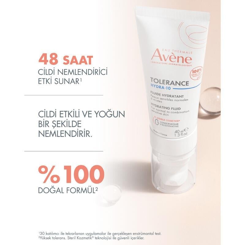 Avene Tolerance Hydra-10 Fluid Nemlendirici 40 ml