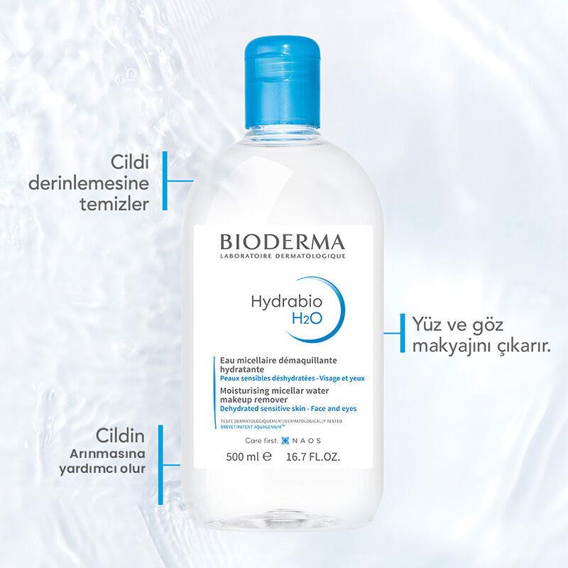 Bioderma Hydrabio H2O Makyaj Temizleme Suyu 2x500ml