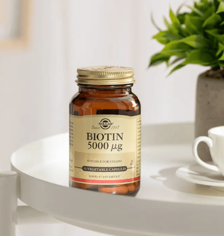 Solgar Biotin 5000 mcg 50 Kapsül