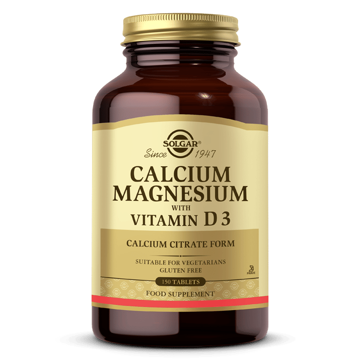 Solgar Calcium Magnesium with Vitamin D3 150 Tablet