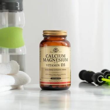 Solgar Calcium Magnesium with Vitamin D3 150 Tablet