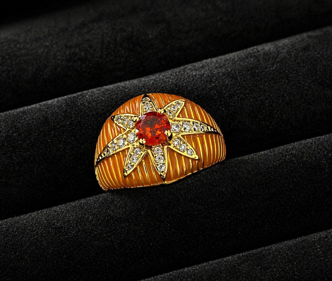 MİNELİ PİNKY RİNG ŞÖVALYE