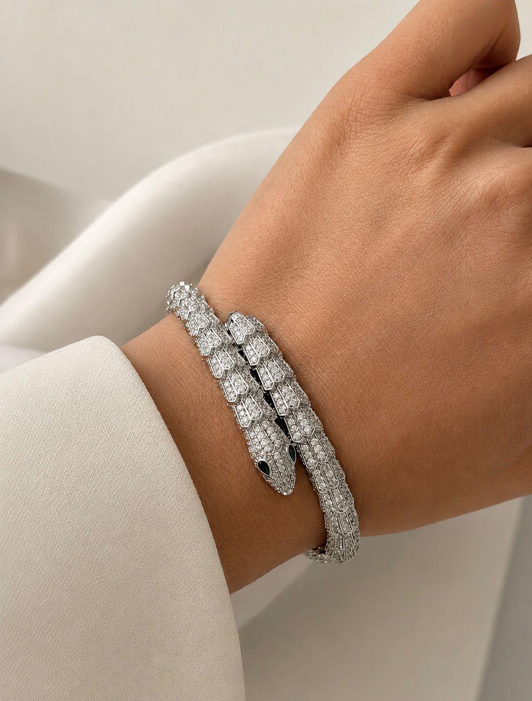 SNAKE FULL ZİRKON CUFFS